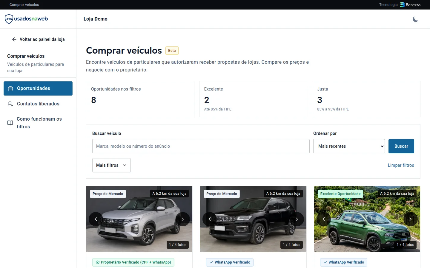Comprar Veículos (B2C): como encontrar carros de particulares abaixo da FIPE